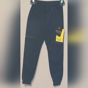 Seven Souls New York Boys Navy Micro Stretch Twill Size 5